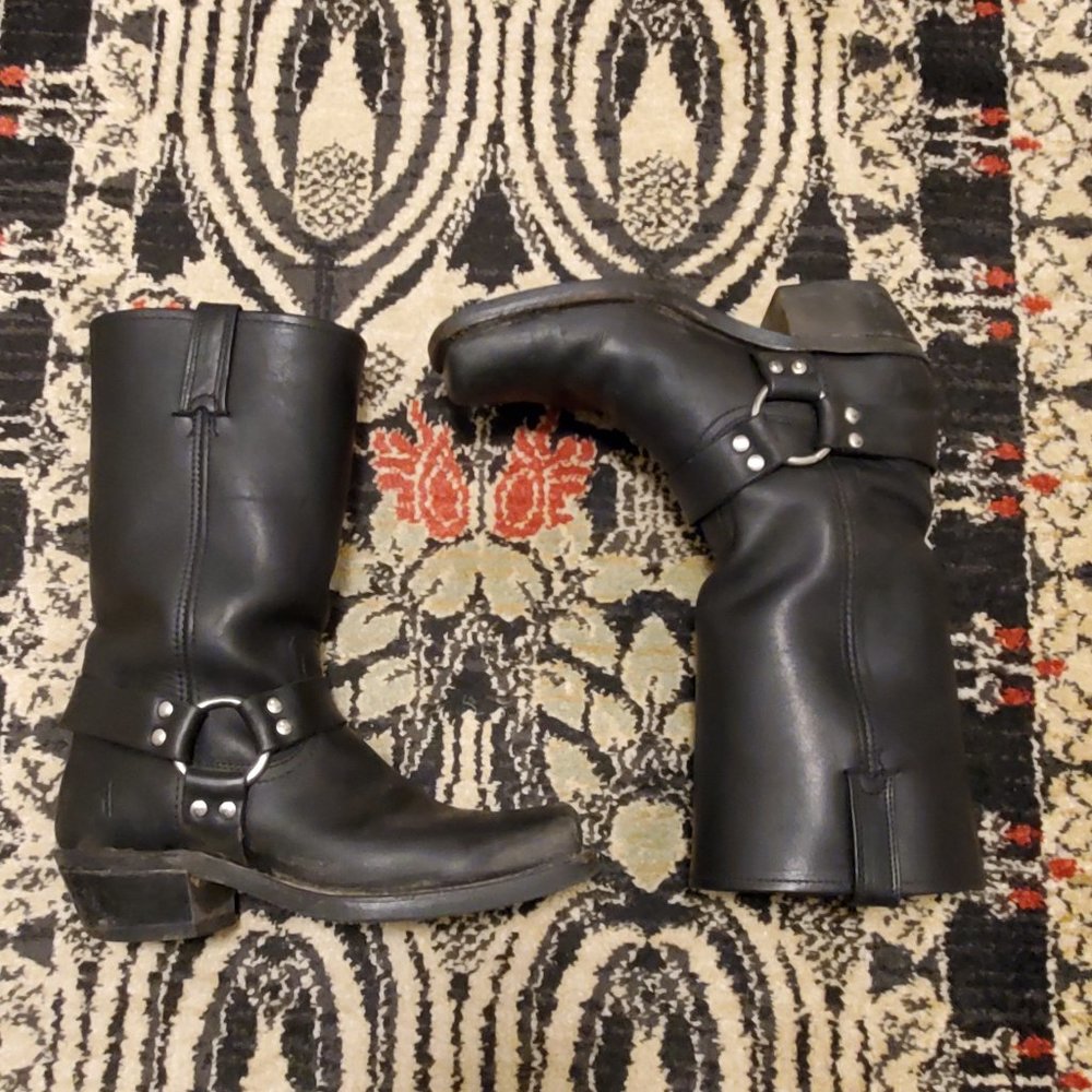 Frye Harness Boots 8.5